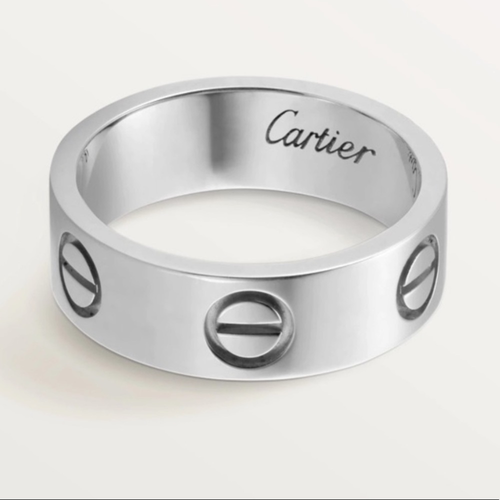 Cartier Love Ring - White Gold 750/1000